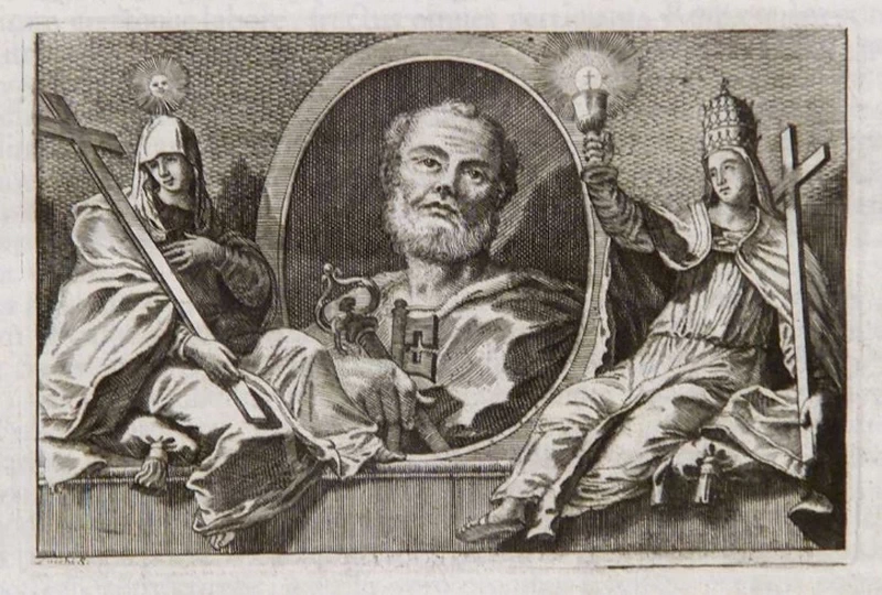 S. Pietro Apostolo con Fede e Religione